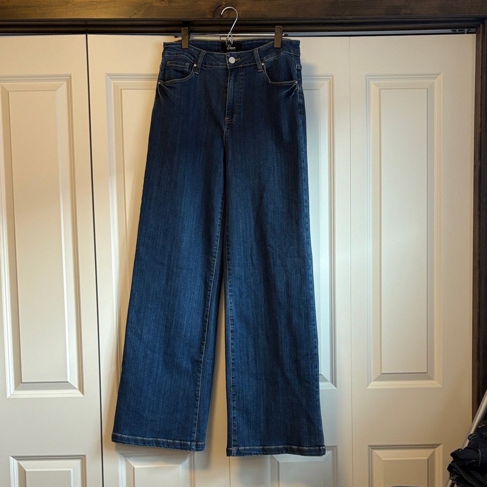 Judy Blue/Denim by Laura Dark Blue Wide Leg Jeans